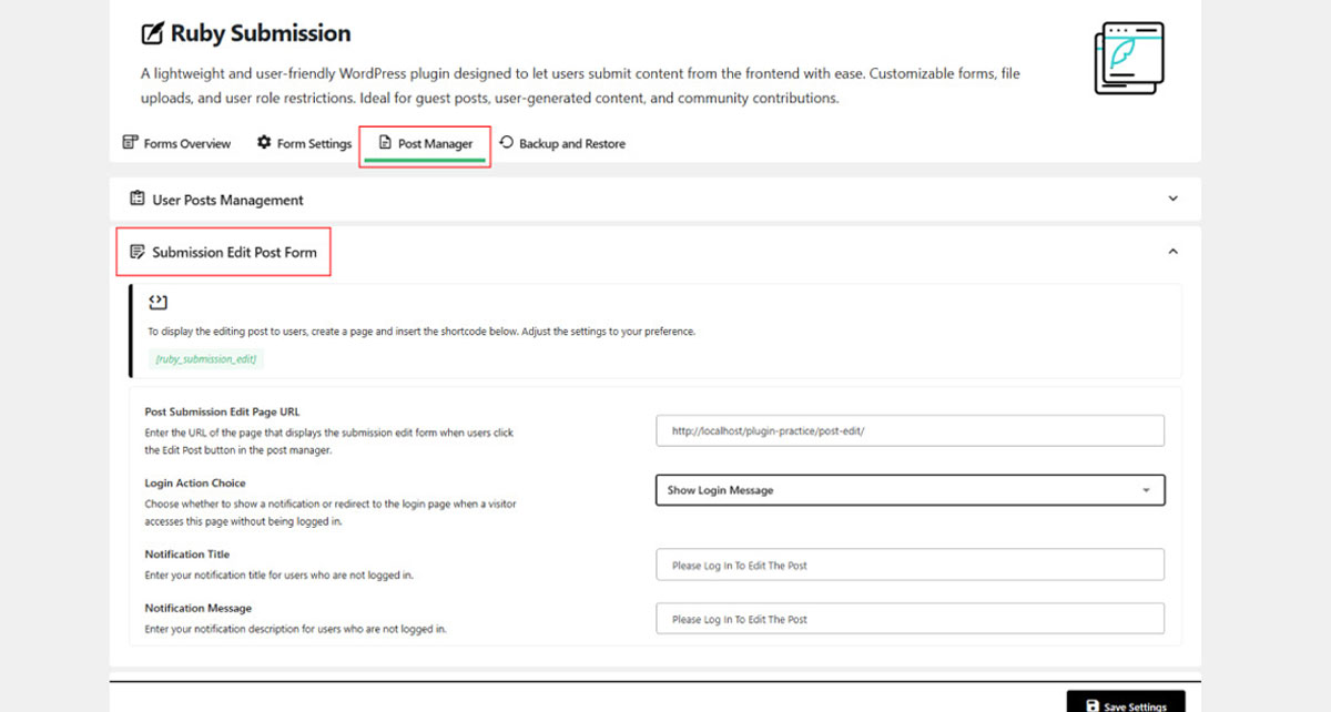 Paste URL In Field